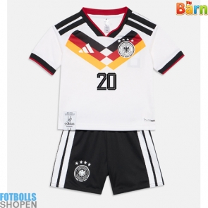 Billiga Tyskland Serge Gnabry #20 Hemmatröja Barn VM 2026 Kortärmad (+ Korta byxor)